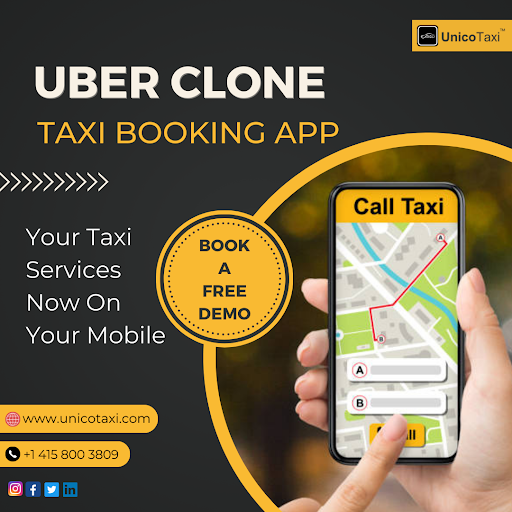 Uber like Taxi Booking App Development - UnicoTaxi